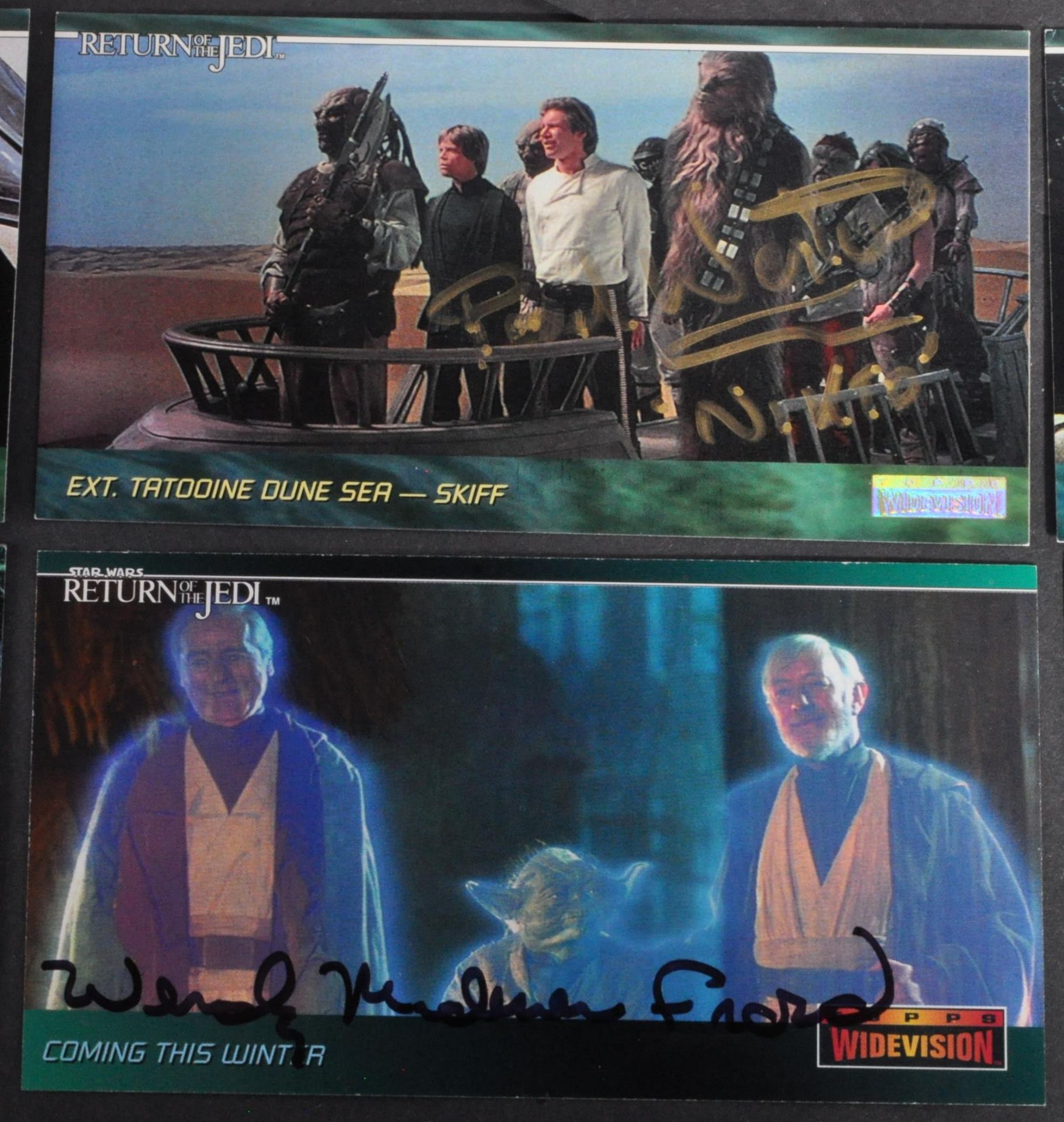 STAR WARS - TRADING CARDS - SIGNED CARD COLLECTION - Bild 3 aus 4