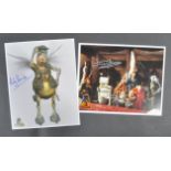STAR WARS - THE PHANTOM MENACE - OFFICIAL PIX SIGNED 8X10S