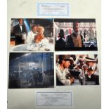 INDIANA JONES - COLLECTION OF SIGNED 8X10" PHOTOGRAPHS