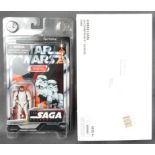 STAR WARS - HASBRO GEORGE LUCAS IN STORMTROOPER DISGUISE MOC FIGURE