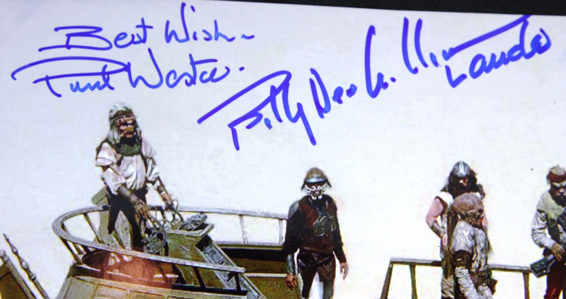 STAR WARS - RETURN OF THE JEDI - MULTI SIGNED PHOTOGRAPH - MAYHEW ETC - Bild 2 aus 3