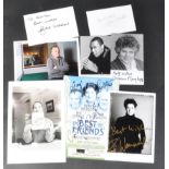 BRITISH COMEDY - AUTOGRAPHS - COLLECTION OF ASSORTED SIGNED PHOTOS