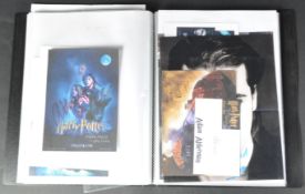 HARRY POTTER - LARGE COLLECTION OF AUTOGRAPHS IN ALBUM