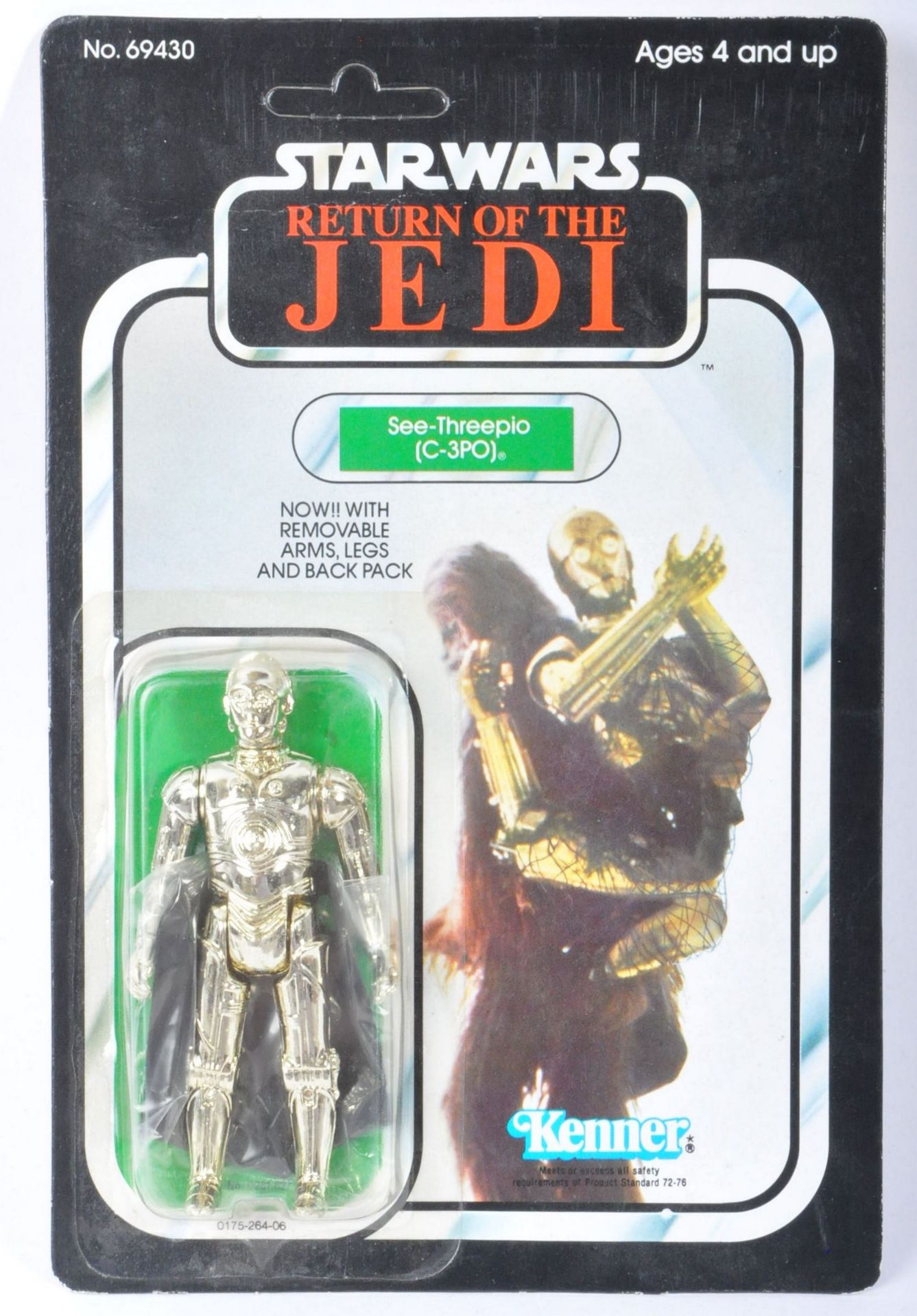 STAR WARS - ORIGINAL VINTAGE MOC CARDED ACTION FIGURE