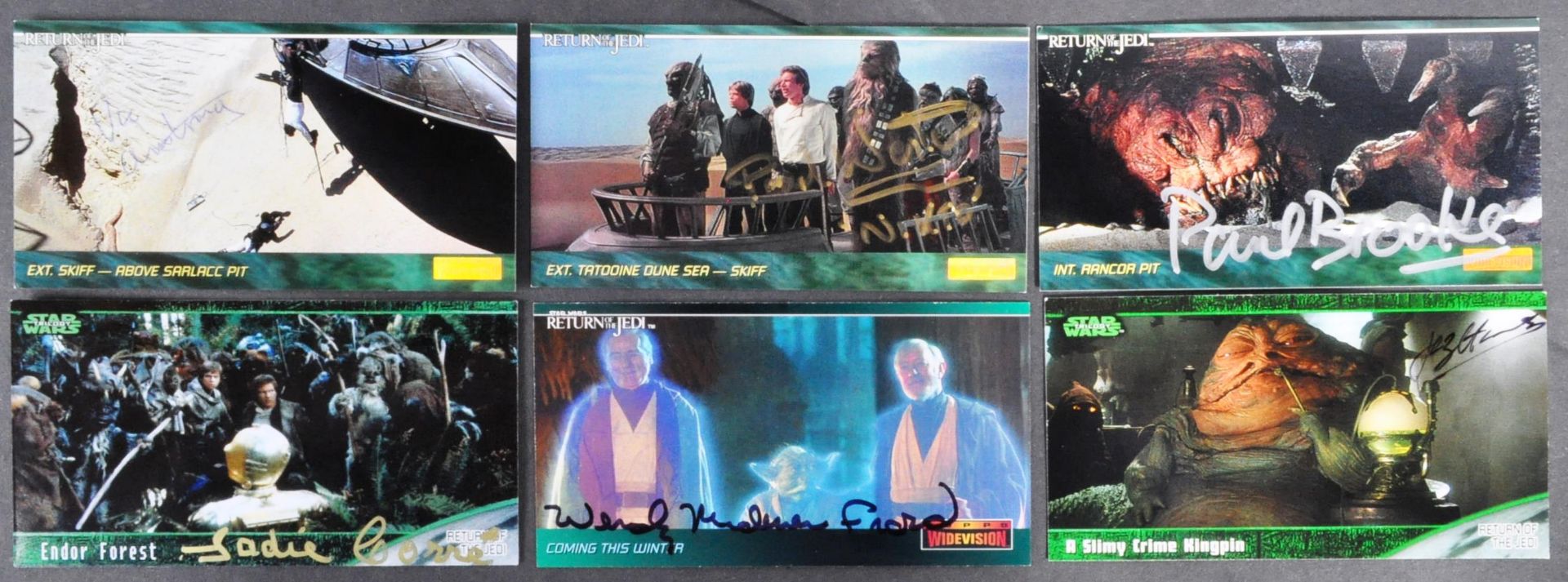 STAR WARS - TRADING CARDS - SIGNED CARD COLLECTION
