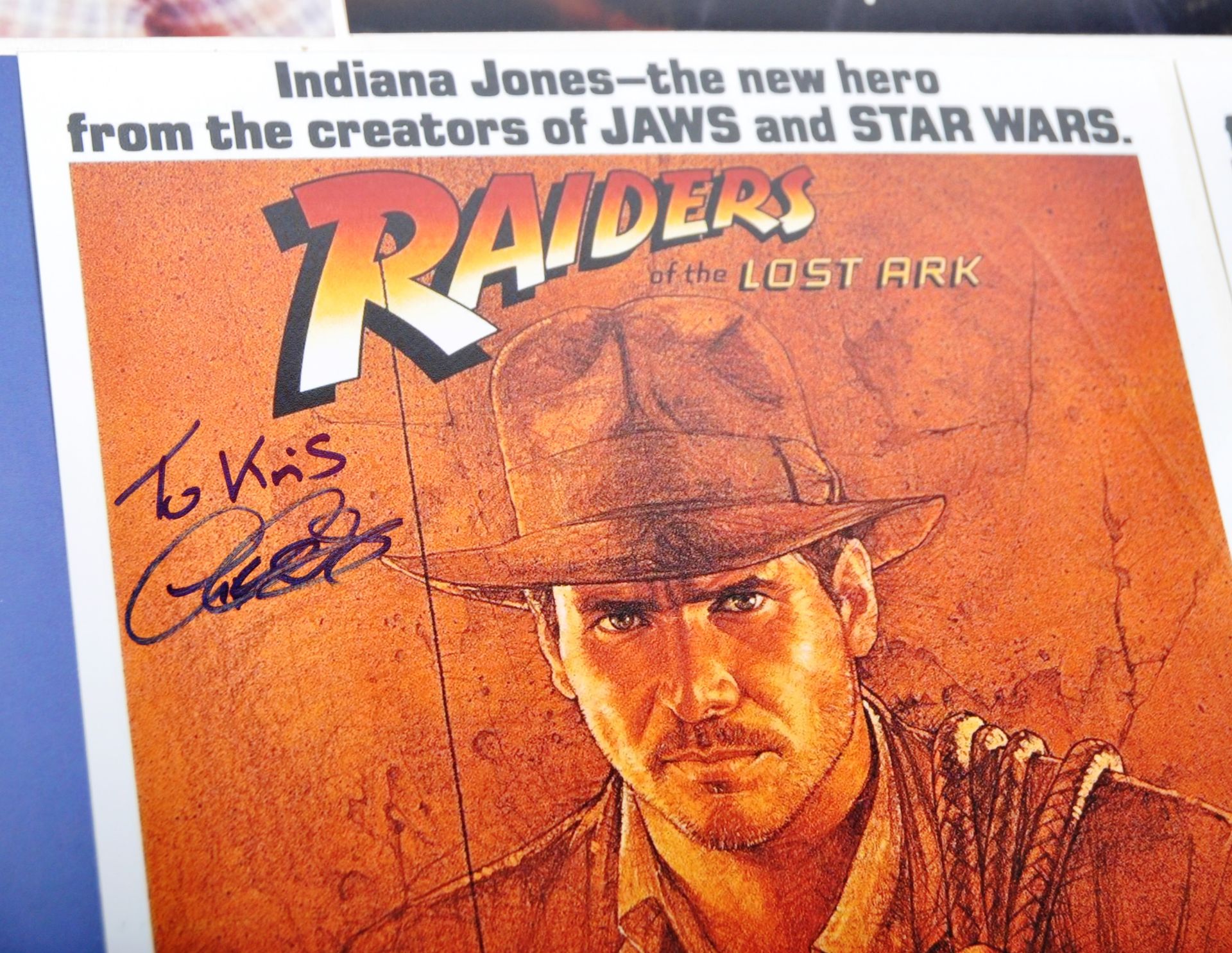 INDIANA JONES - RAIDERS - COLLECTION OF SIGNED 8X10" PHOTOS - Bild 5 aus 11