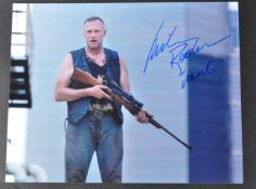 THE WALKING DEAD - MICHAEL ROOKER - SIGNED 8X10" PHOTOGRAPH