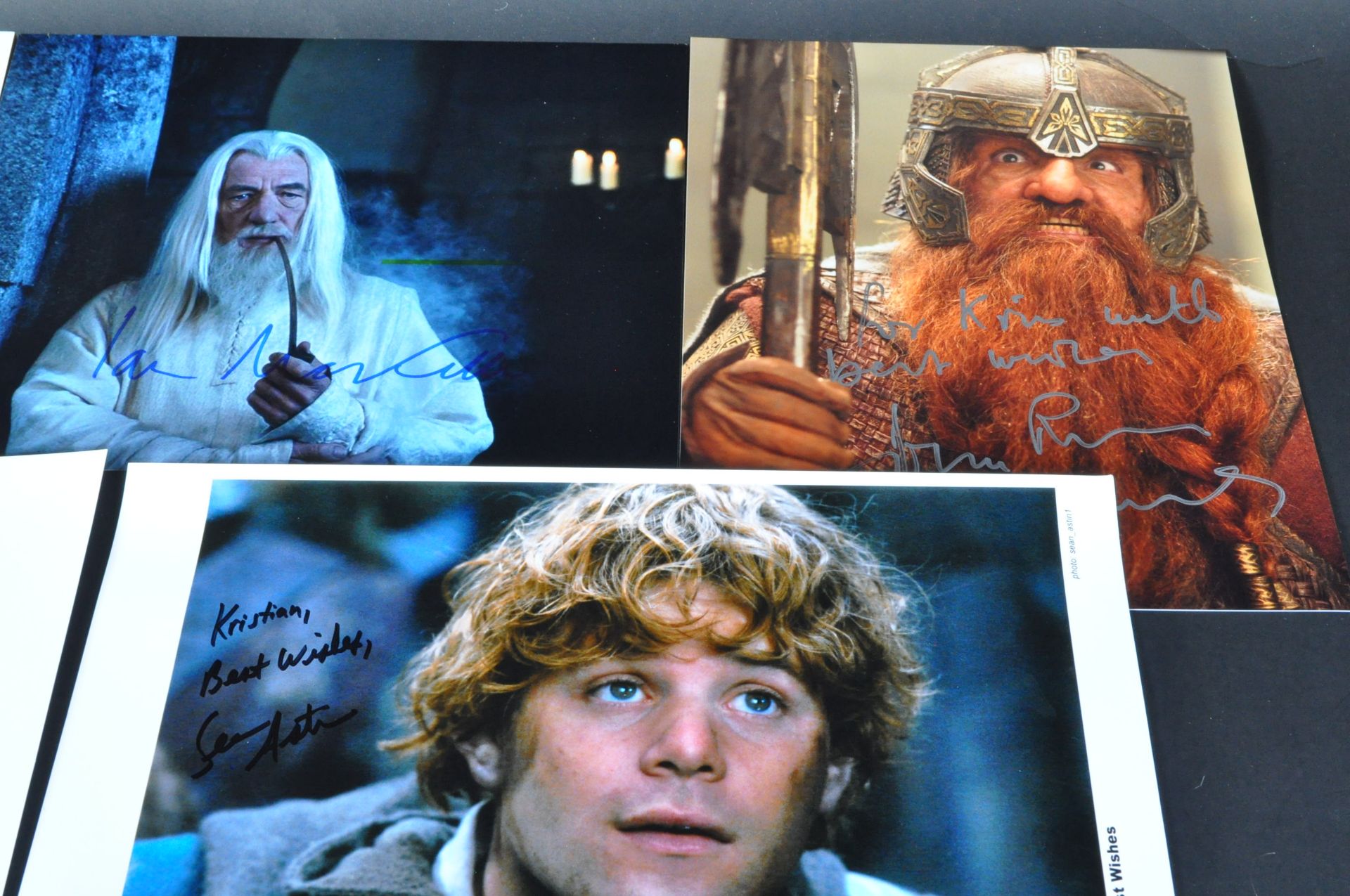 THE LORD OF THE RINGS - MAIN CAST AUTOGRAPHS - Image 3 of 3