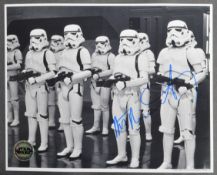 STAR WARS - ANDREW AINSWORTH (DESIGNER & STORMTROOPER) - OFFICIAL PIX AUTOGRAPH