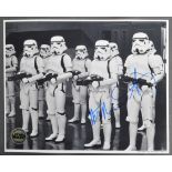 STAR WARS - ANDREW AINSWORTH (DESIGNER & STORMTROOPER) - OFFICIAL PIX AUTOGRAPH