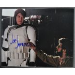 STAR WARS - JOE JOHNSTON (EFFECTS TECHNICIAN) - SIGNED 8X10" PHOTO