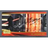 STAR WARS - EWAN MCGREGOR & CHRISTA STARR DUAL SIGNED CARD