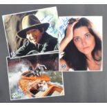 INDIANA JONES - COLLECTION OF SIGNED OFFICIAL PIX PHOTOS