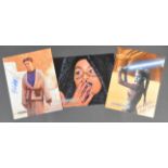 STAR WARS - CELEBRATION II - PREQUEL ACTOR SIGNED 8X10" PHOTOS