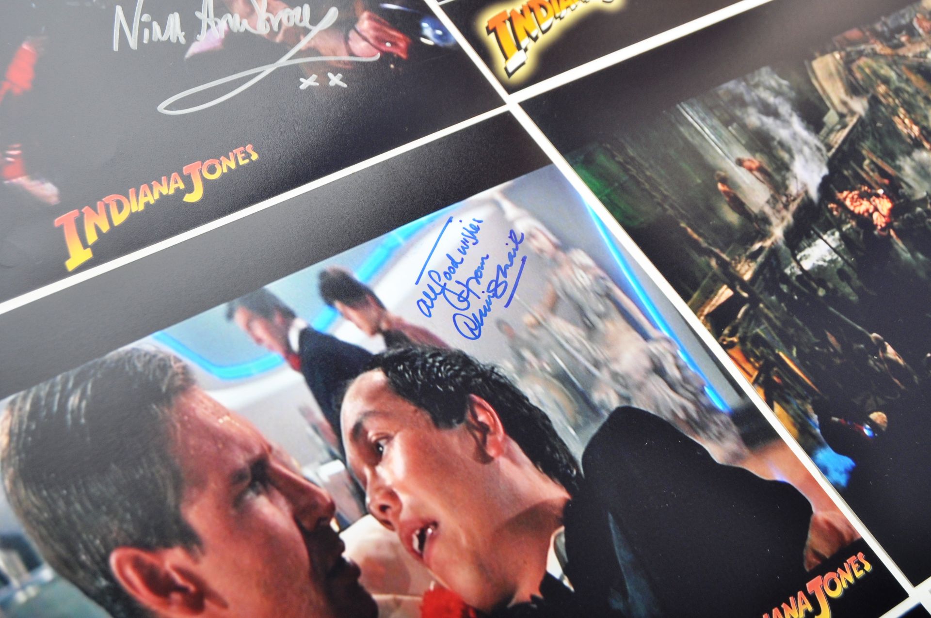 INDIANA JONES - TEMPLE OF DOOM - COLLECTION OF SIGNED PHOTOS - Bild 7 aus 18