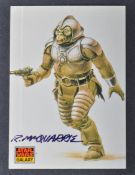 STAR WARS - RALPH MCQUARRIE (1929-2012) - SIGNED TOPPS CARD