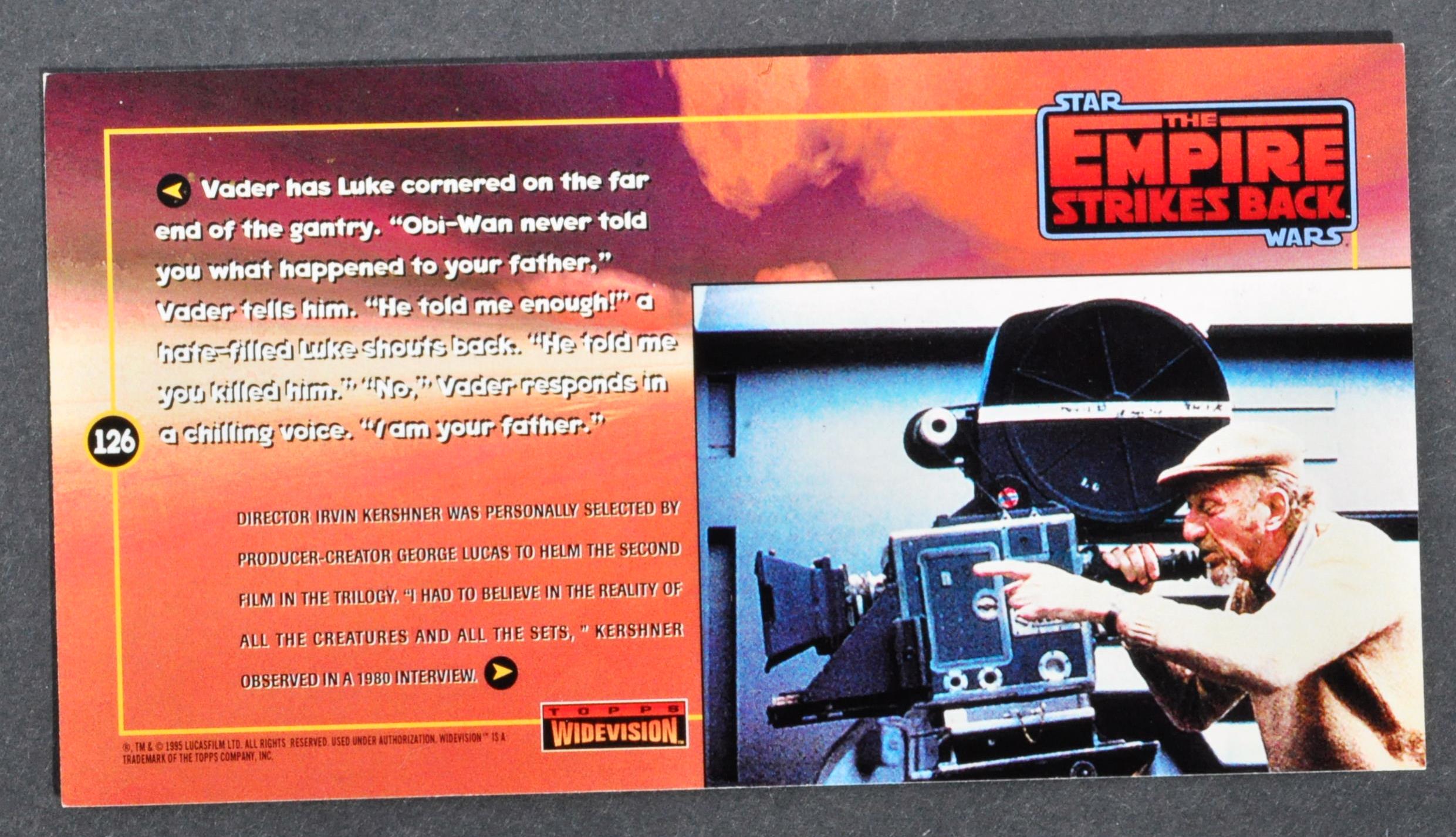 STAR WARS - JAMES EARL JONES (VOICE OF DARTH VADER) SIGNED TOPPS CARD - Image 2 of 2