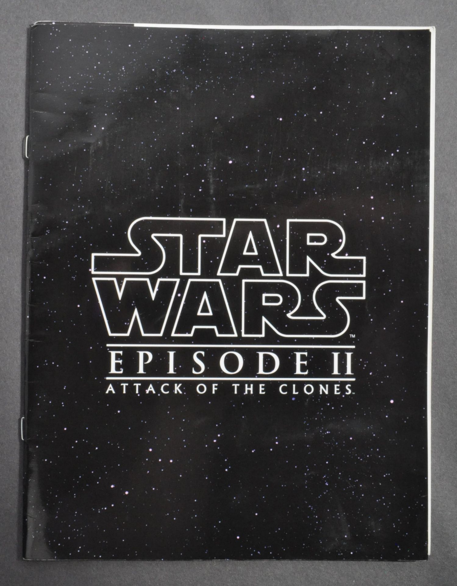 STAR WARS - ATTACK OF THE CLONES - AUTOGRAPHED PRESS BOOK