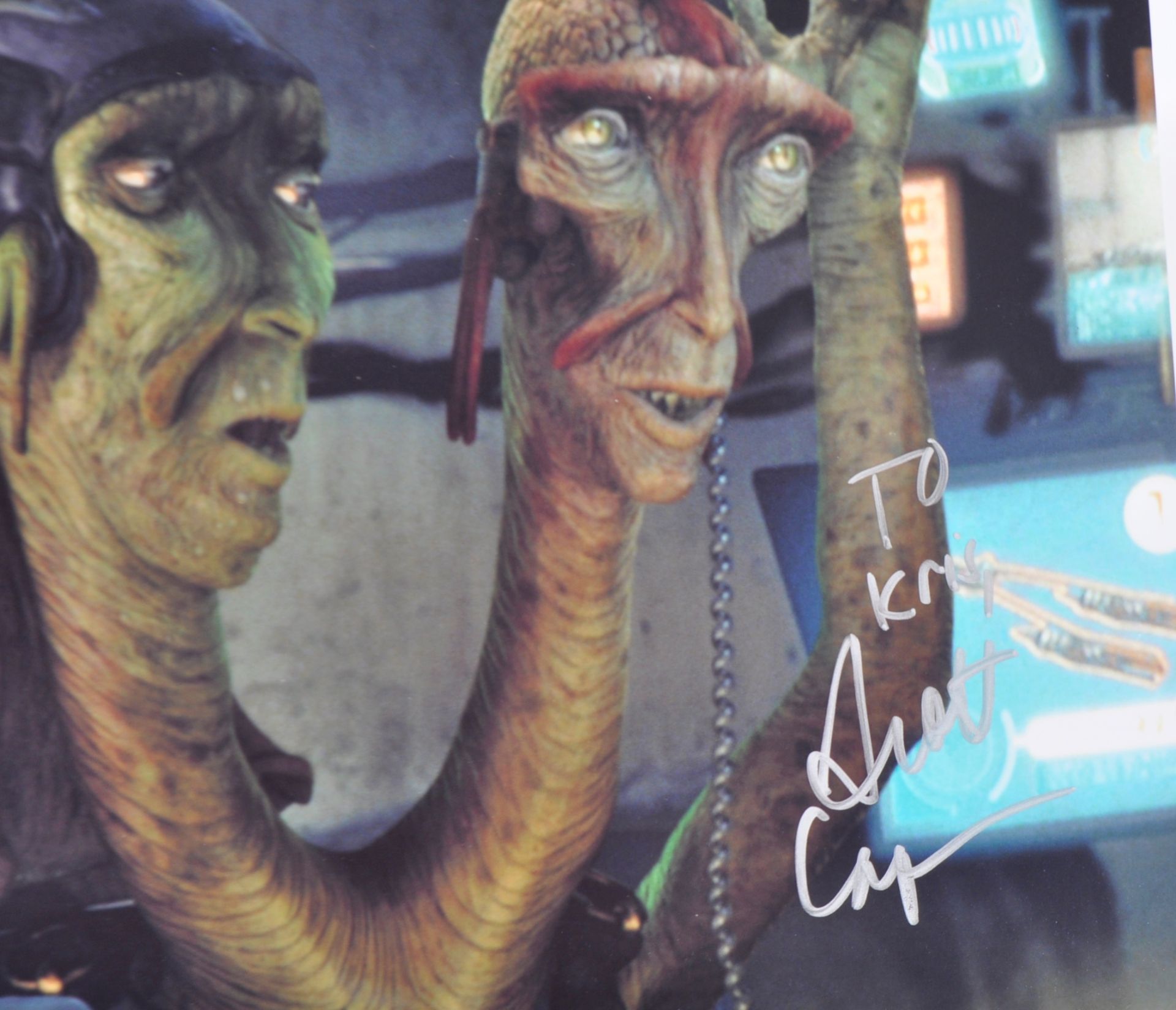 STAR WARS - THE PHANTOM MENACE - SIGNED OFFICIAL PIX COLLECTION - Image 7 of 8