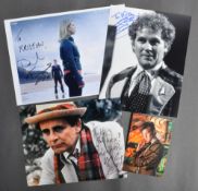 DOCTOR WHO - COLLECTION OF 'DOCTOR' ACTOR AUTOGRAPHS