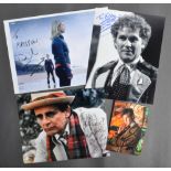 DOCTOR WHO - COLLECTION OF 'DOCTOR' ACTOR AUTOGRAPHS