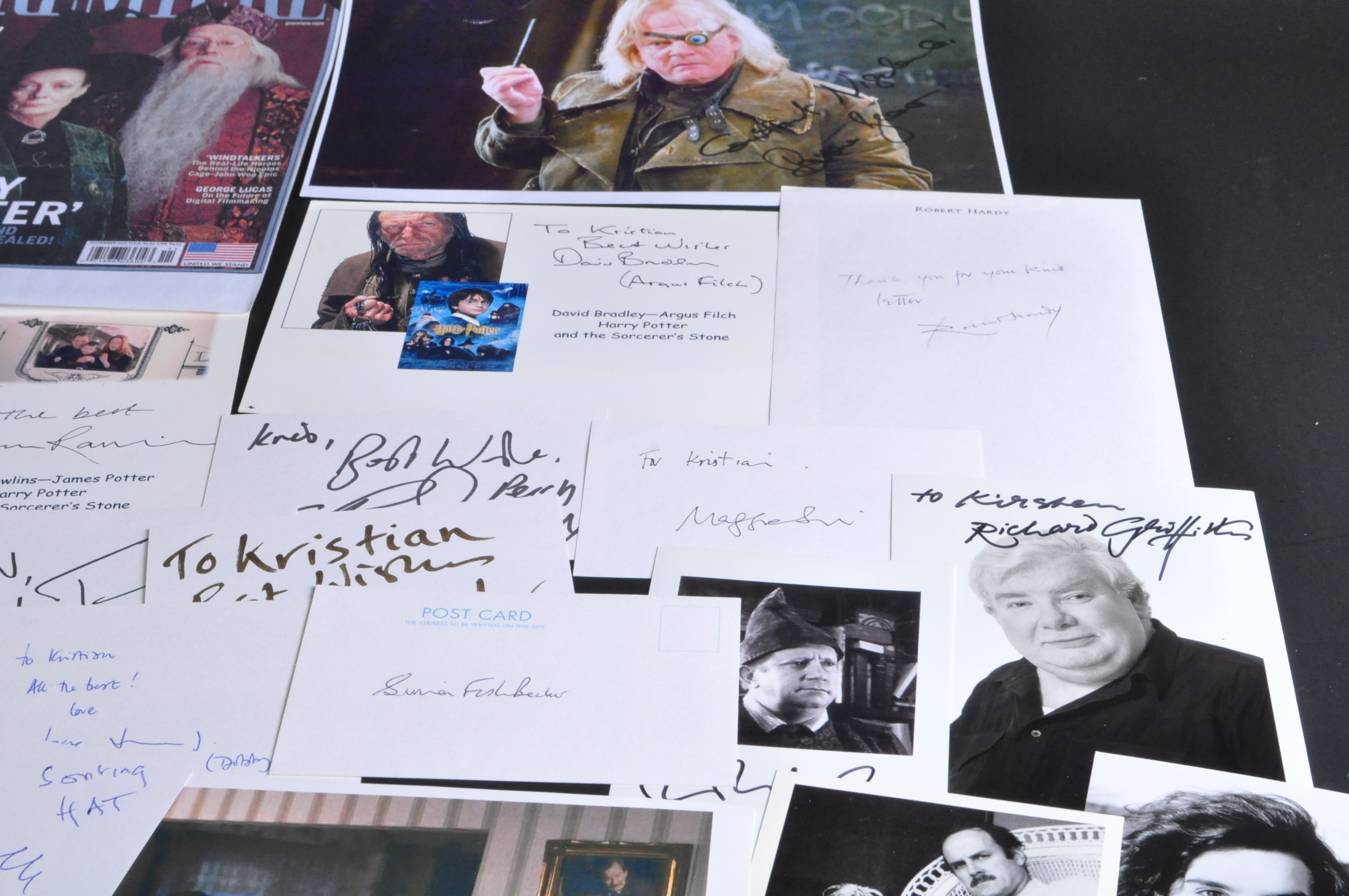 HARRY POTTER - COLLECTION OF AUTOGRAPHS - Image 3 of 3