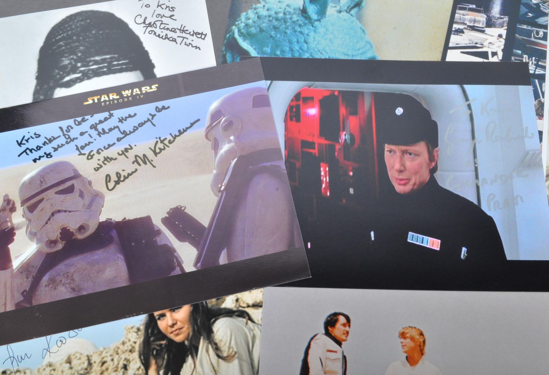 STAR WARS - A NEW HOPE - X10 AUTOGRAPHED PHOTOS - Bild 3 aus 5