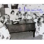 STAR WARS - EMPIRE STRIKES BACK - EFFECTS DEPT DUAL SIGNED 8X10" PHOTO