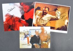 INDIANA JONES - PAT ROACH (1937-2004) - COLLECTION OF SIGNED PHOTOS