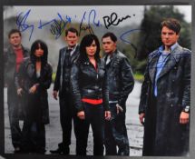 DOCTOR WHO - TORCHWOOD - CAST SIGNED 8X10" PHOTOGRAPH
