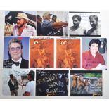 INDIANA JONES - RAIDERS - COLLECTION OF SIGNED 8X10" PHOTOS