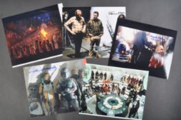 STAR WARS - RETURN OF THE JEDI - COLLECTION OF SIGNED 8X10S
