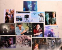 STAR WARS - CREW - LARGE COLLECTION OF SIGNED PHOTOGRAPHS