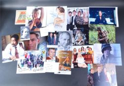 BRITISH ACTORS - AUTOGRAPHS - COLLECTION OF ASSORTED SIGNED PHOTOS