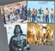 STAR WARS - A NEW HOPE - CREW AUTOGRAPHED 8X10" PHOTOS