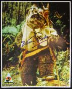 STAR WARS - KENNY BAKER (R2D2) - SCARCE PAPLOO SIGNED OFFICIAL PIX 8X10