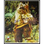 STAR WARS - KENNY BAKER (R2D2) - SCARCE PAPLOO SIGNED OFFICIAL PIX 8X10