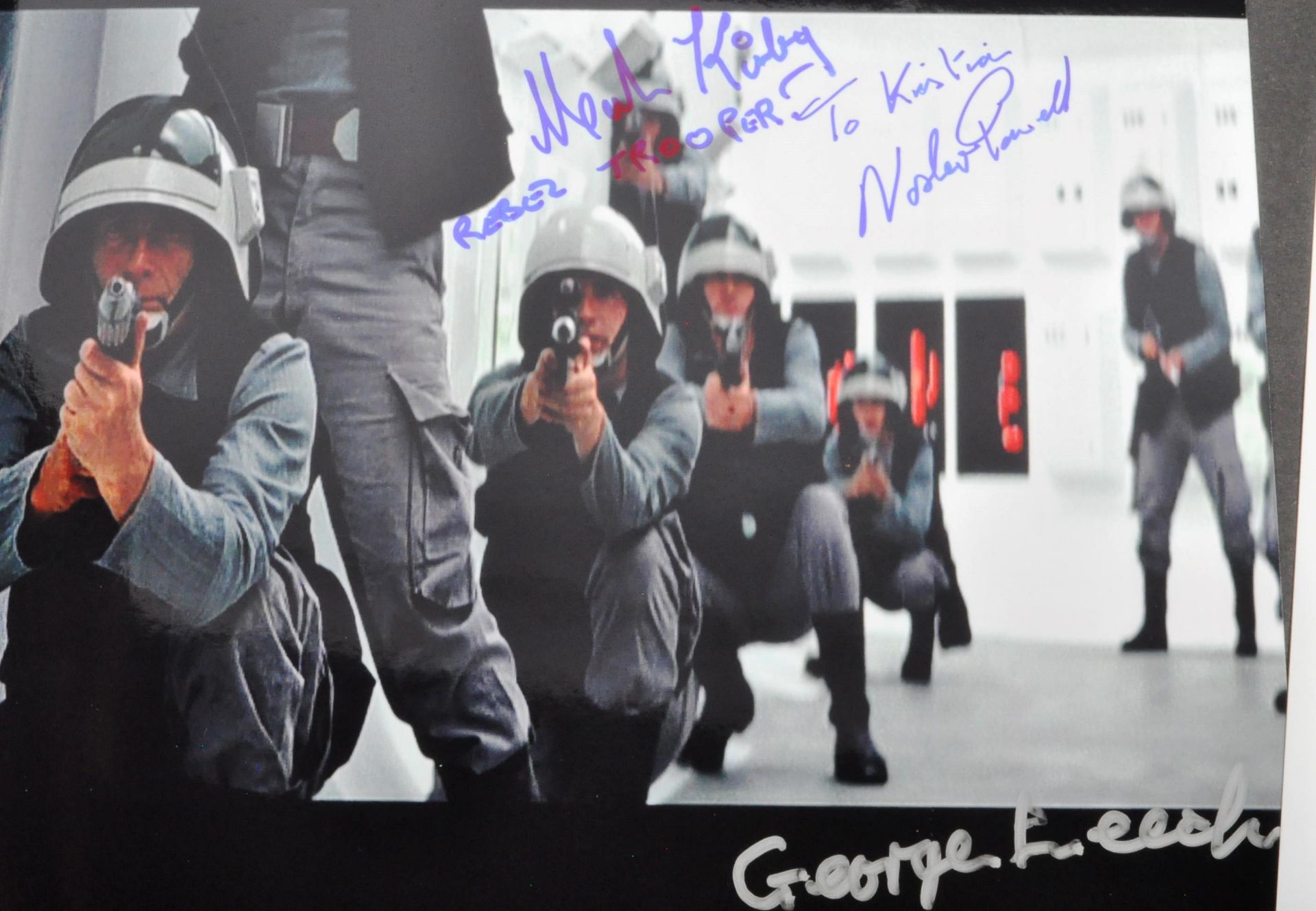 STAR WARS - IMPERIAL OFFICERS & REBELS - MULTI-SIGNED PHOTOS - Bild 2 aus 5