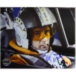 STAR WARS - DENIS LAWSON (WEDGE ANTILLES) - OFFICIAL PIX SIGNED 8X10"