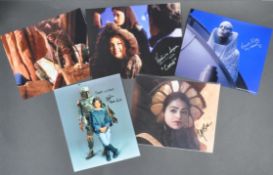 STAR WARS - ATTACK OF THE CLONES - SIGNED 8X10" COLLECTION