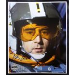 STAR WARS - DENIS LAWSON (WEDGE) - OFFICIAL PIX SIGNED 8X10"