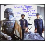 STAR WARS - EMPIRE STRIKES BACK - MULTI-SIGNED 8X10" PHOTO