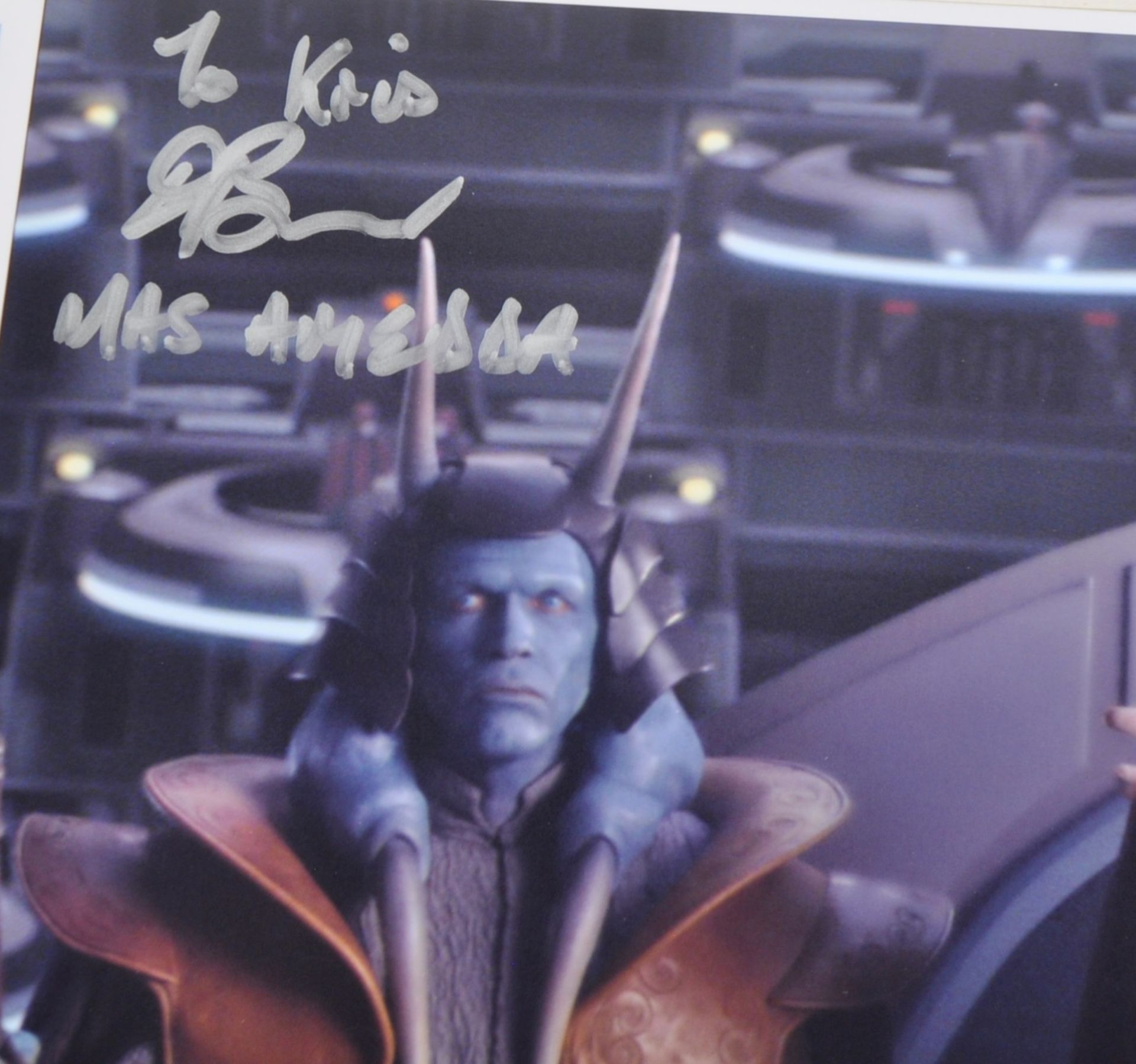 STAR WARS - THE PHANTOM MENACE - SIGNED OFFICIAL PIX COLLECTION - Image 8 of 8