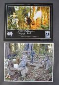 STAR WARS - RETURN OF THE JEDI - KEVIN THOMPSON OFFICIAL PIX SIGNED PHOTOS