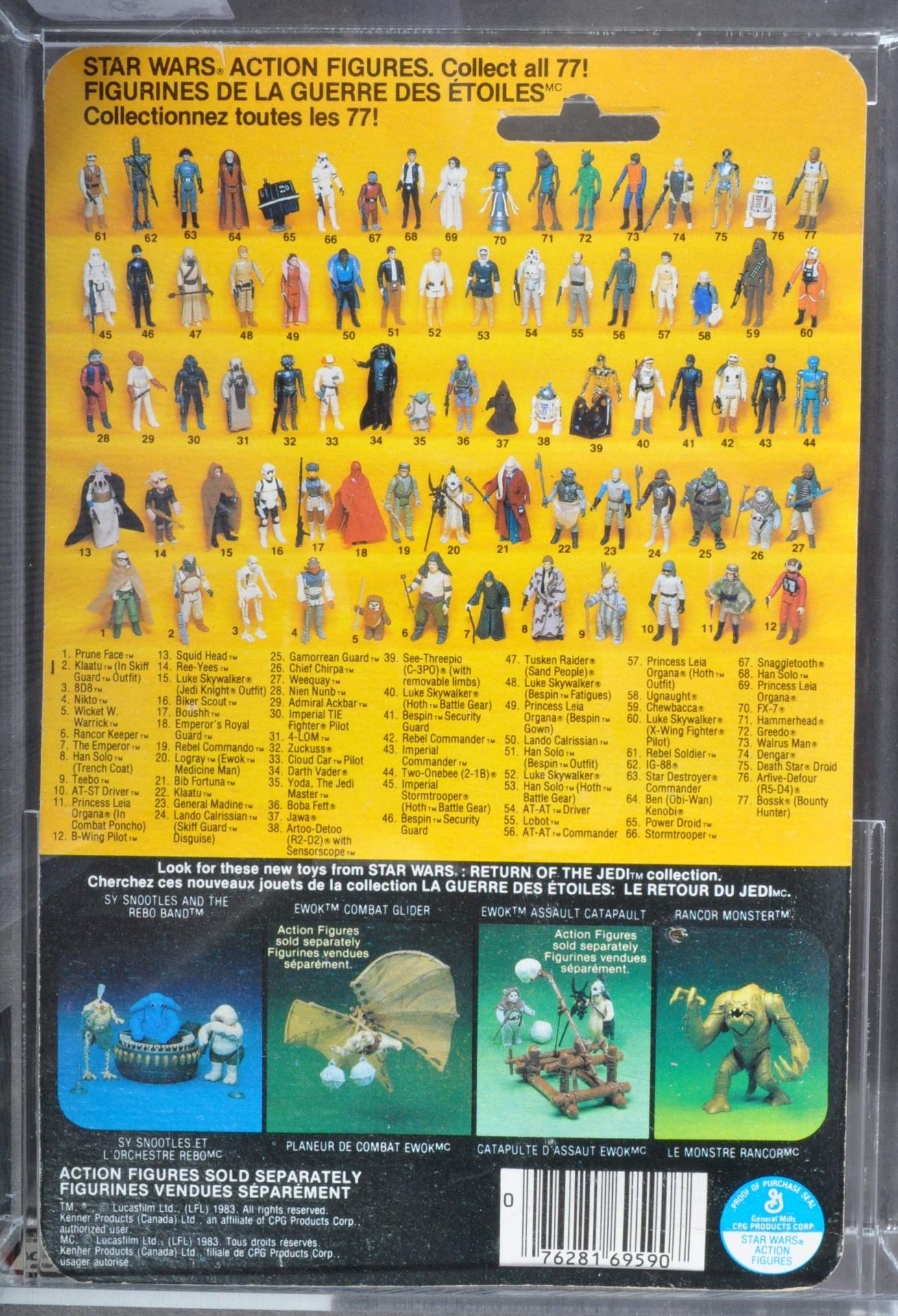 STAR WARS - ORIGINAL VINTAGE MOC CARDED ACTION FIGURE - Image 4 of 4