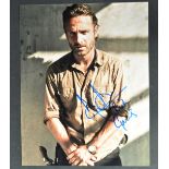 THE WALKING DEAD - ANDREW LINCOLN - SIGNED 8X10" PHOTO