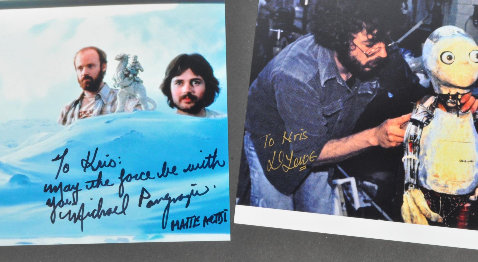 STAR WARS - EMPIRE STRIKES BACK - ART DEPT COLLECTION OF AUTOGRAPHS - Bild 3 aus 4