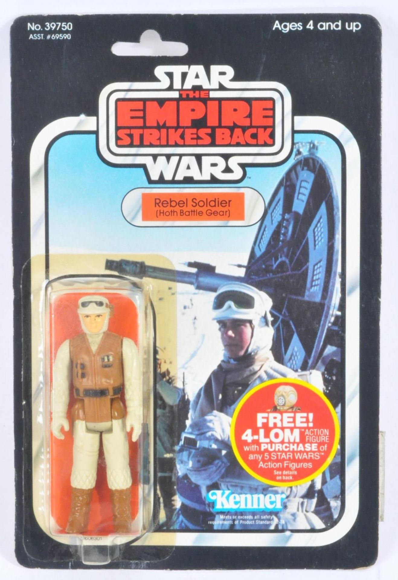 STAR WARS - ORIGINAL VINTAGE MOC CARDED ACTION FIGURE