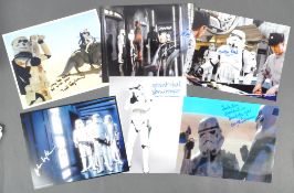 STAR WARS - STORMTROOPER - AUTOGRAPHED 8X10" COLLECTION