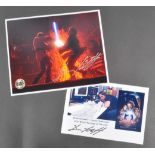 STAR WARS - BRIAN CANTWELL (ILM CREW) - SIGNED OFFICIAL PIX 8X10"